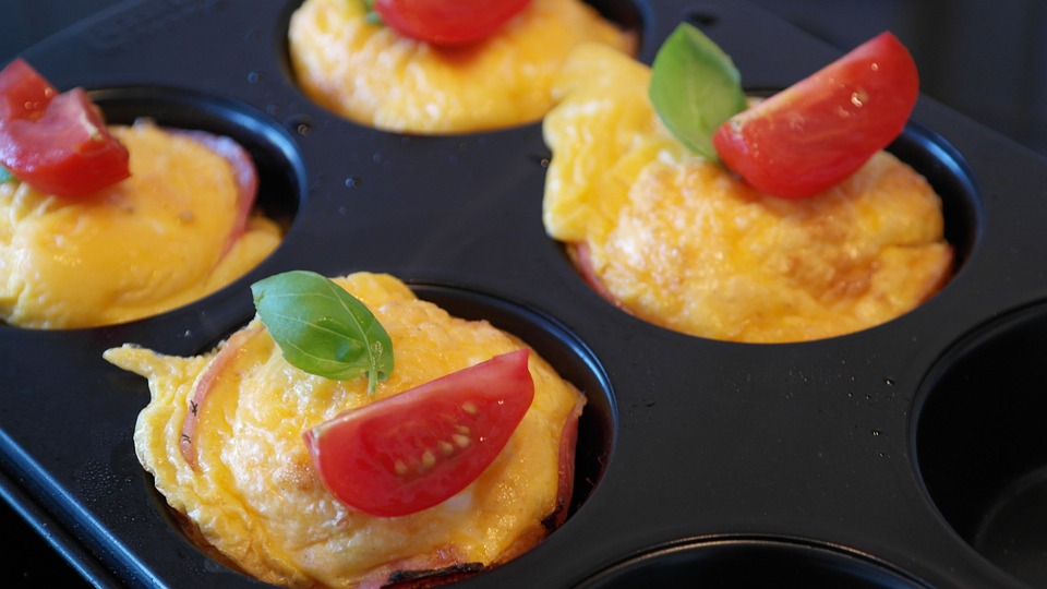 Spinach egg muffins