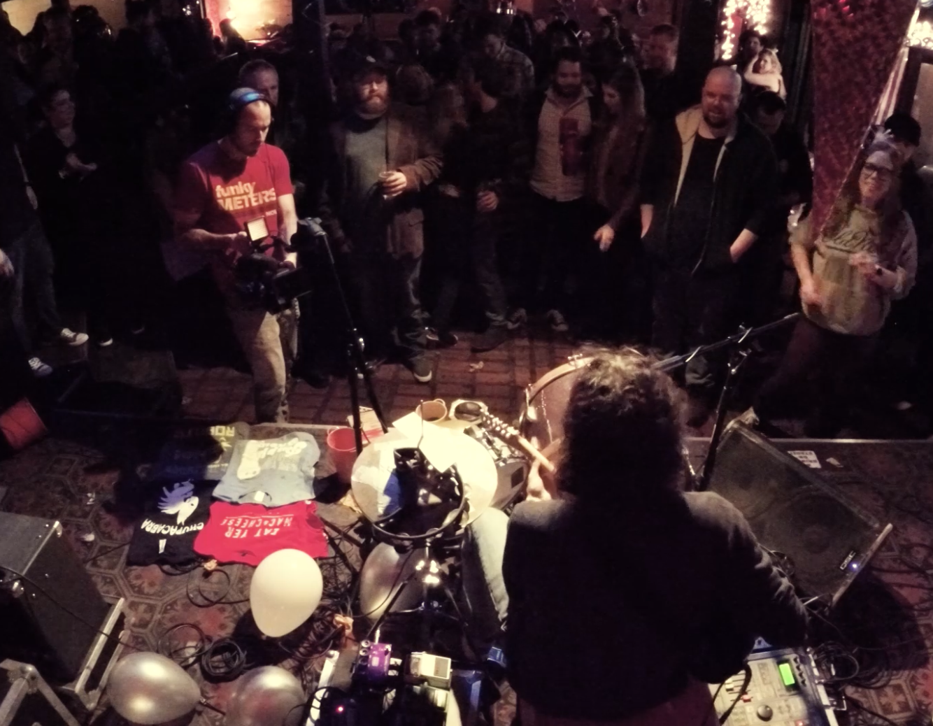 Filming for "Oklahoma Breakdown"