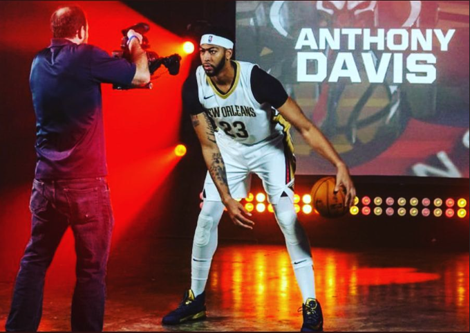 Gladiator shoot for New Orleans Pelicans