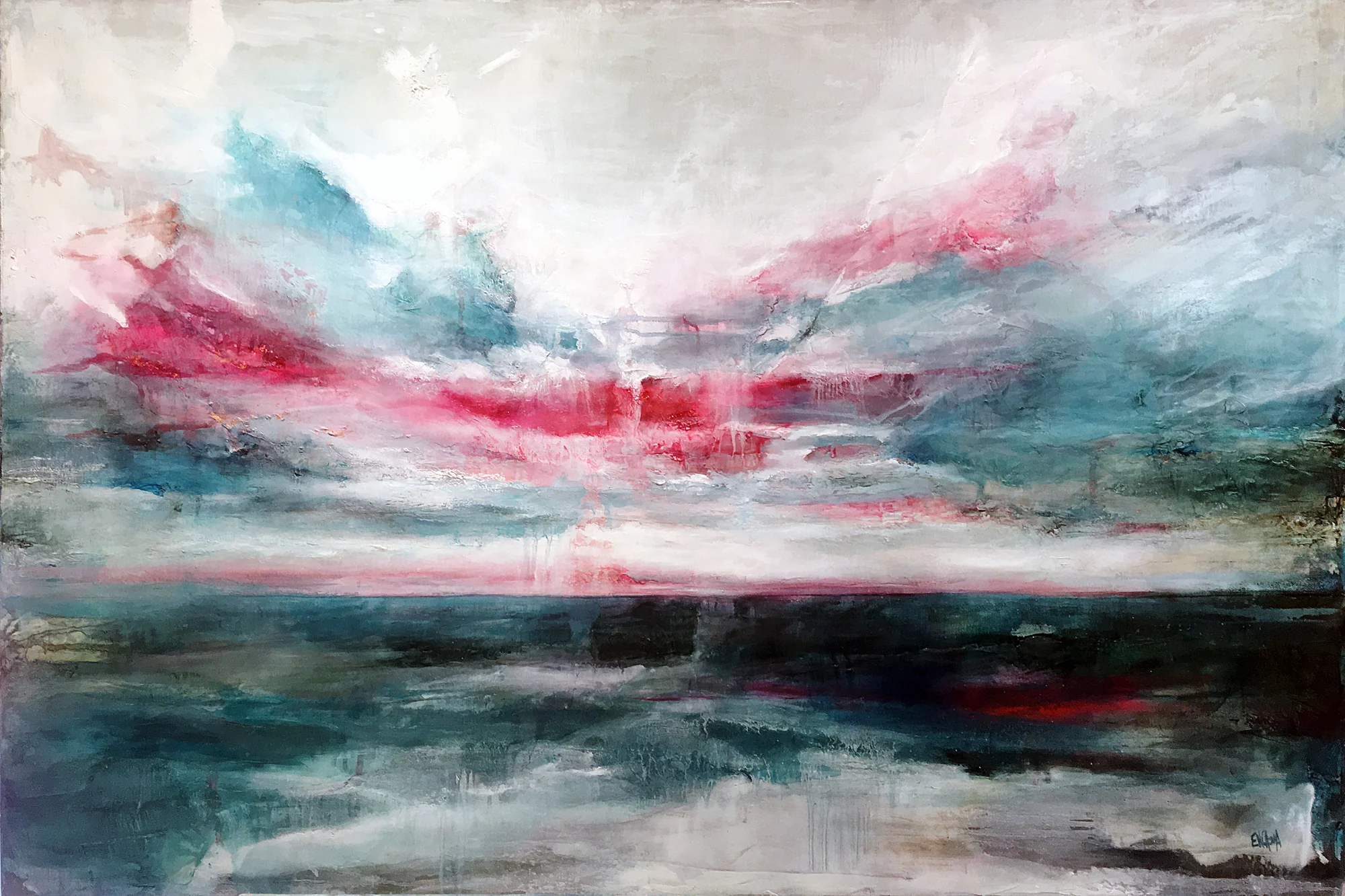 Art Night-Faces and Landscapes Exhibition at Village Design