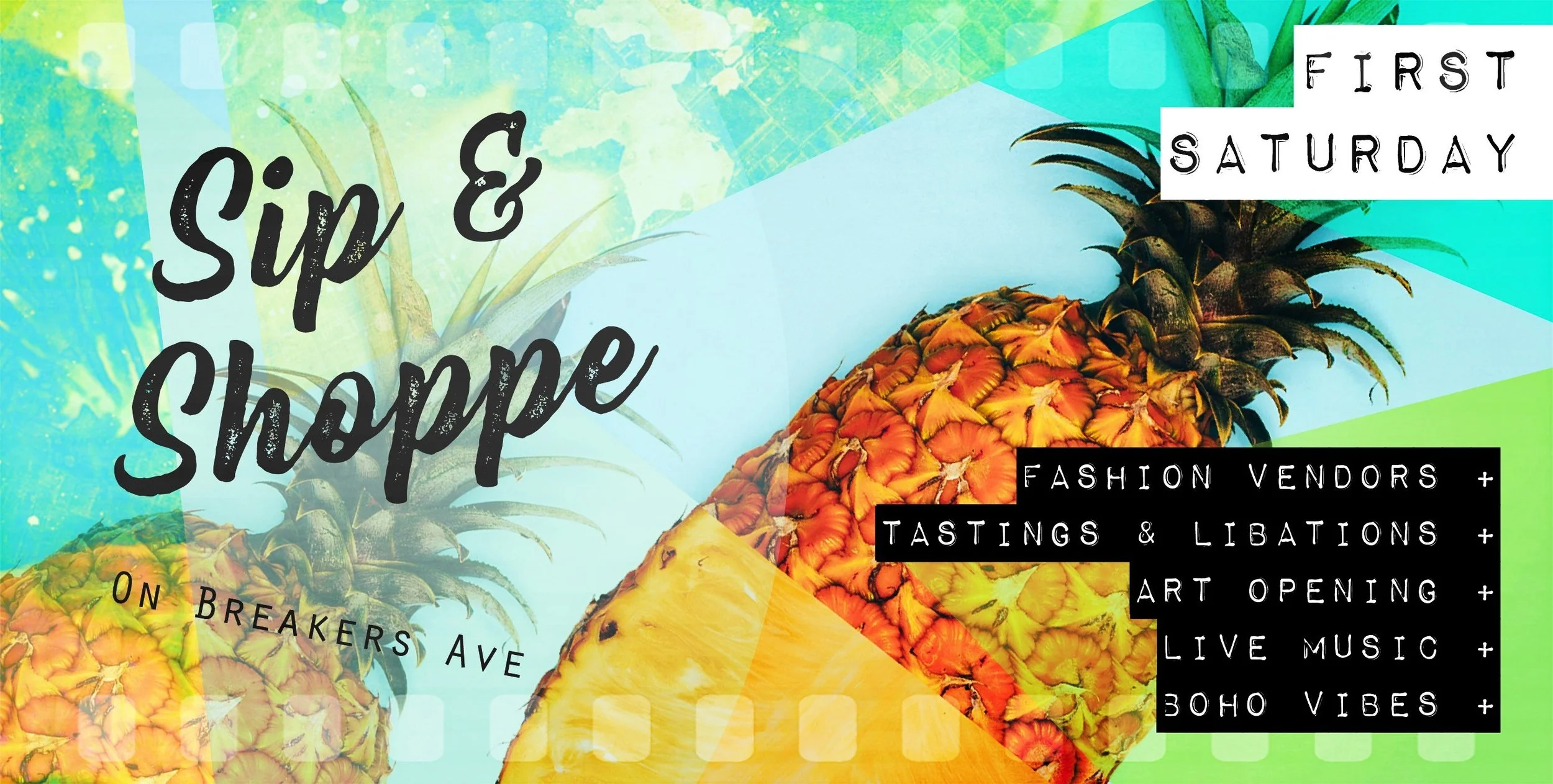 SIP&SHOPPE AT BREAKERS AVE JUNE 2ND