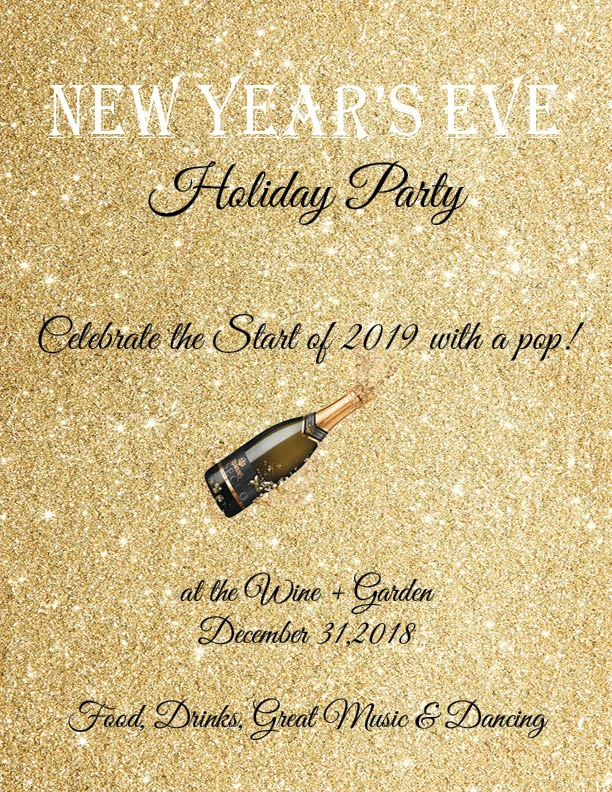 New Years Eve At the Wine Garden