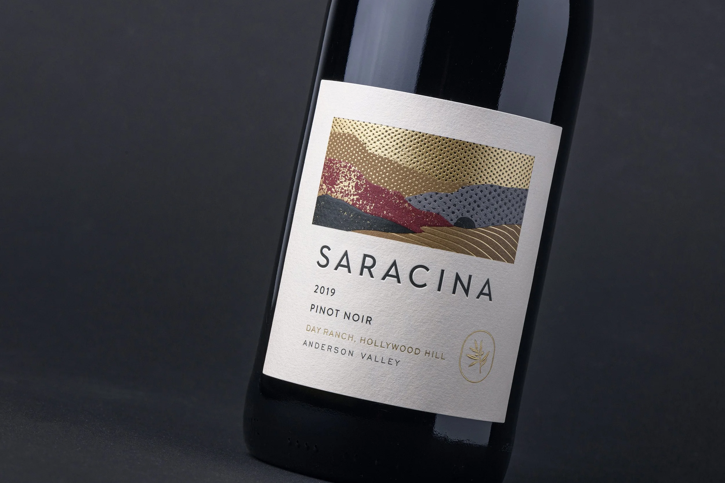 Saracina Pinot Noir Close Up