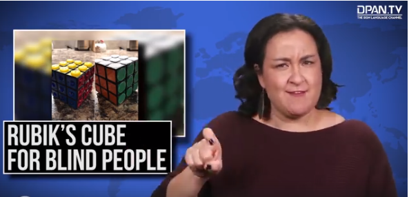 Rubix cube for blind people