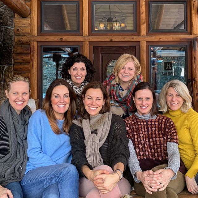 I&rsquo;ve known this collection of babes since we were 11. We&rsquo;re scattered across the country, but good intentions, lifelong connection and adoration, and ski houses in desirable locations keep us reuniting!  Still smiling...Loads of love, adm