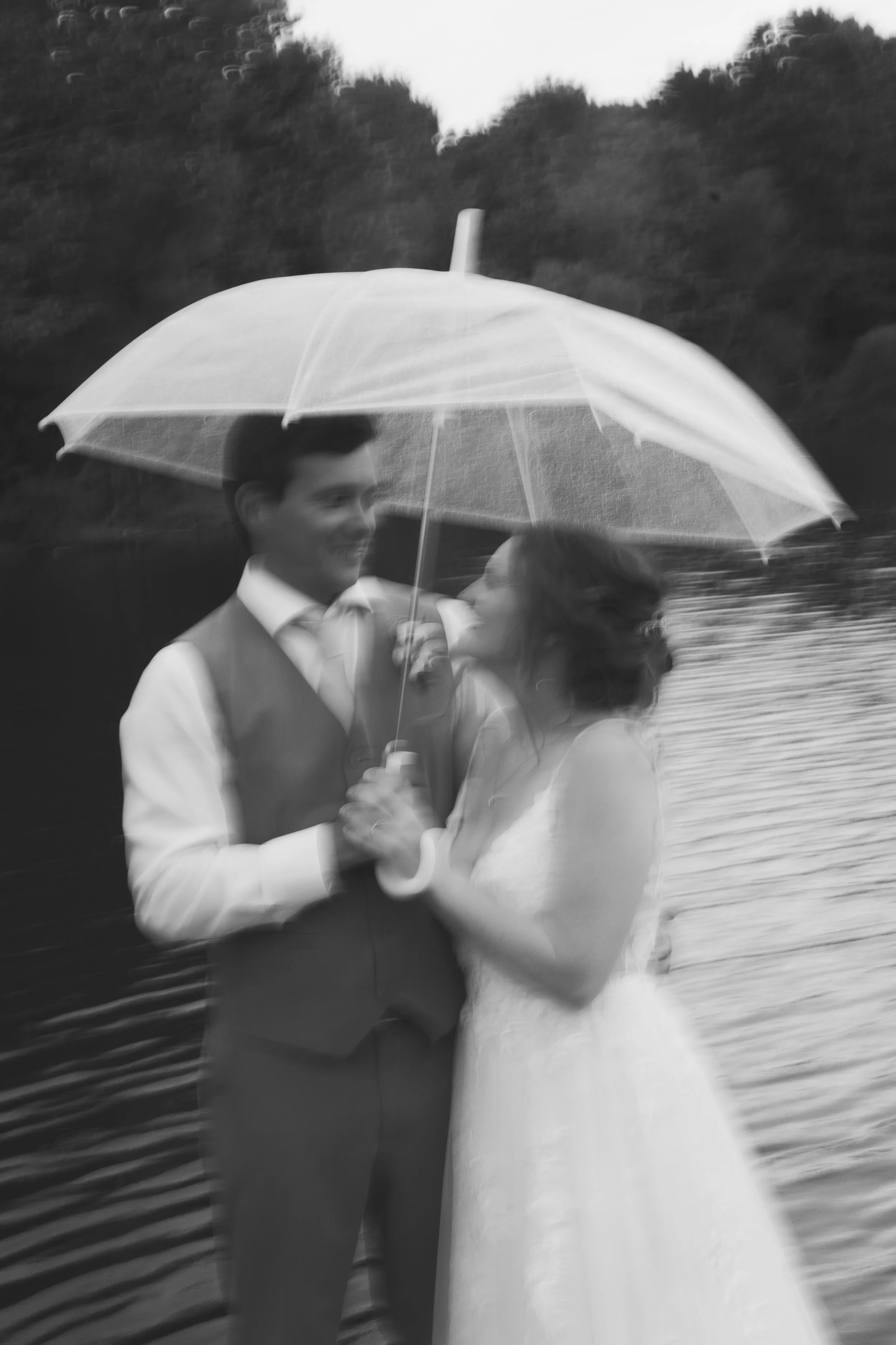 This wasn’t a typical wedding day.