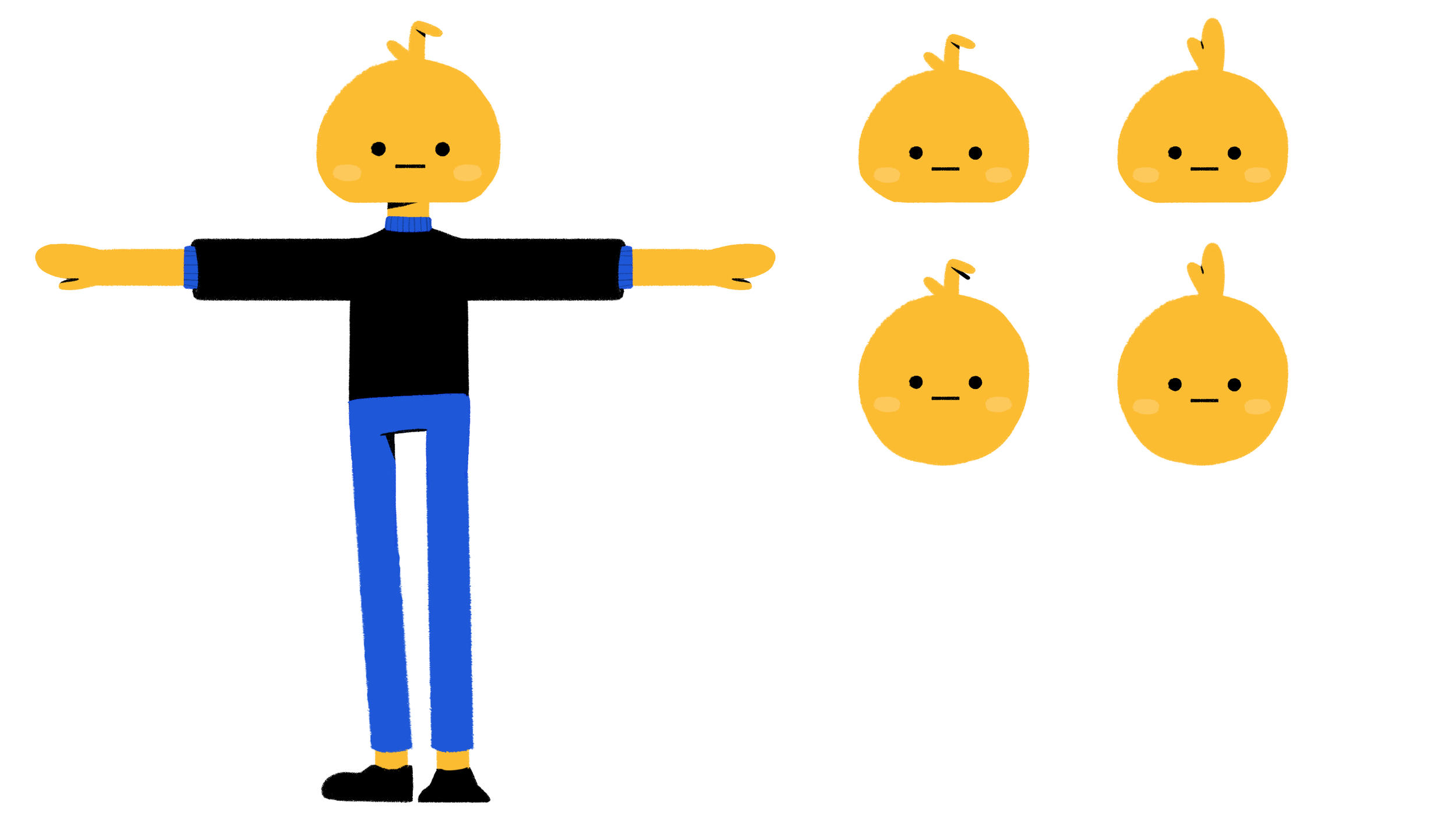 character design by Yahira