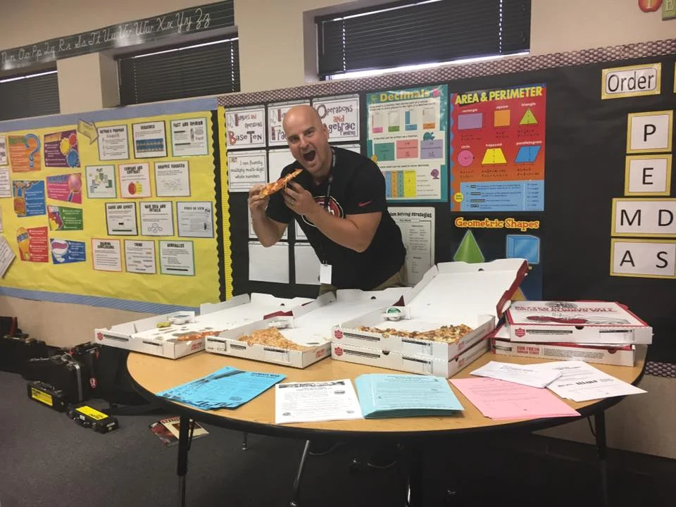 Kaesler's Class Won a Pizza Party!