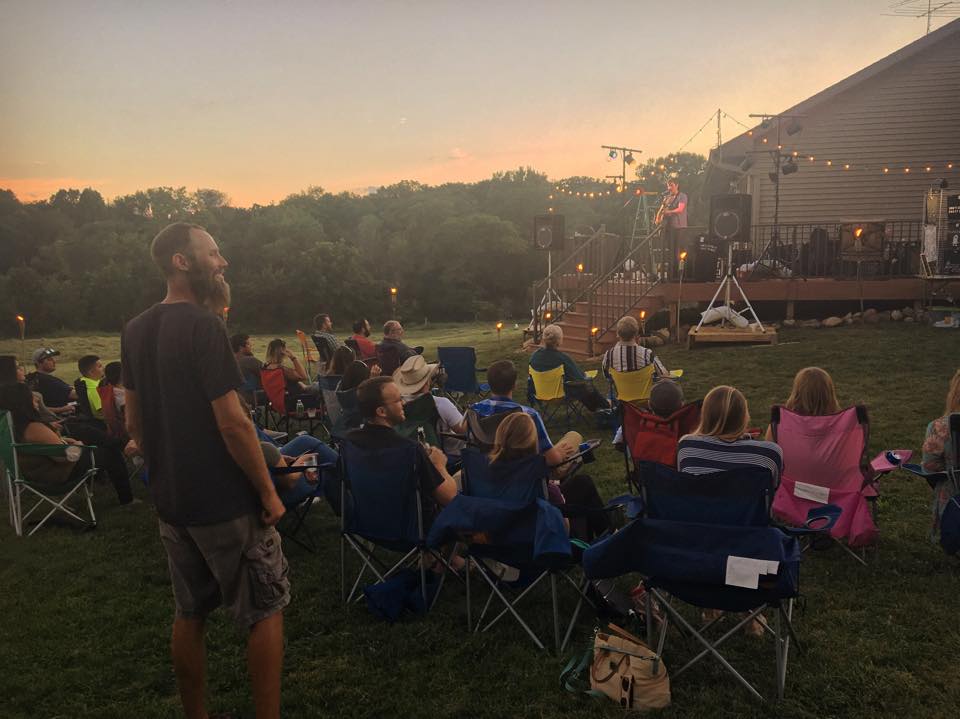 One-man Garage Band tour circa 2016 At Fort Kurz Iowa, USA
