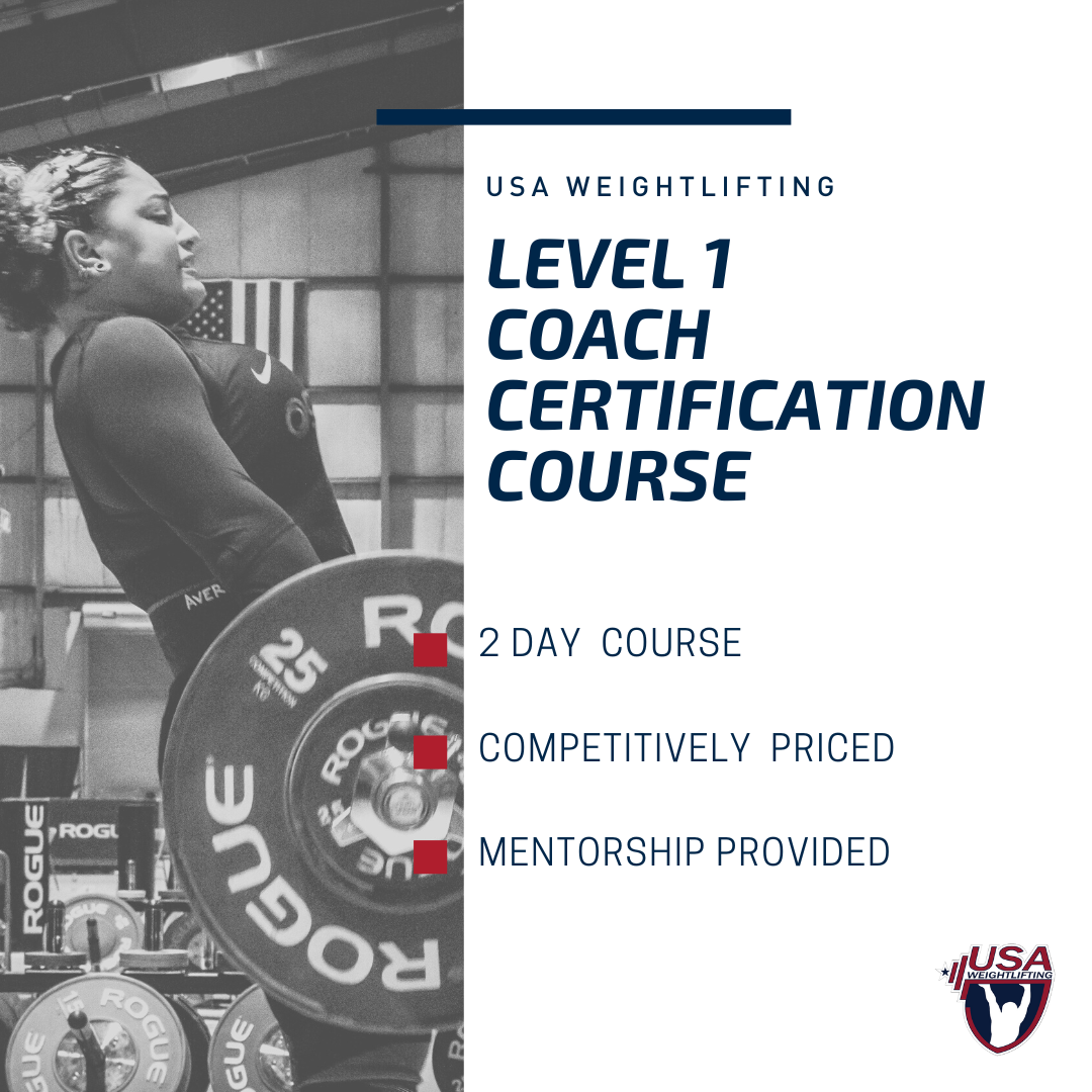 USAW Level 1 Weightlifting Certification
