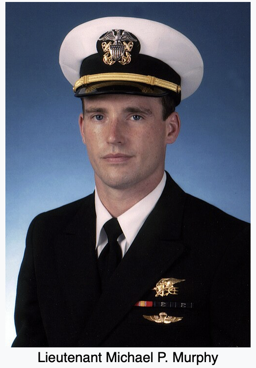 Photo of U.S. Navy SEAL Lt. Michael P. Murphy