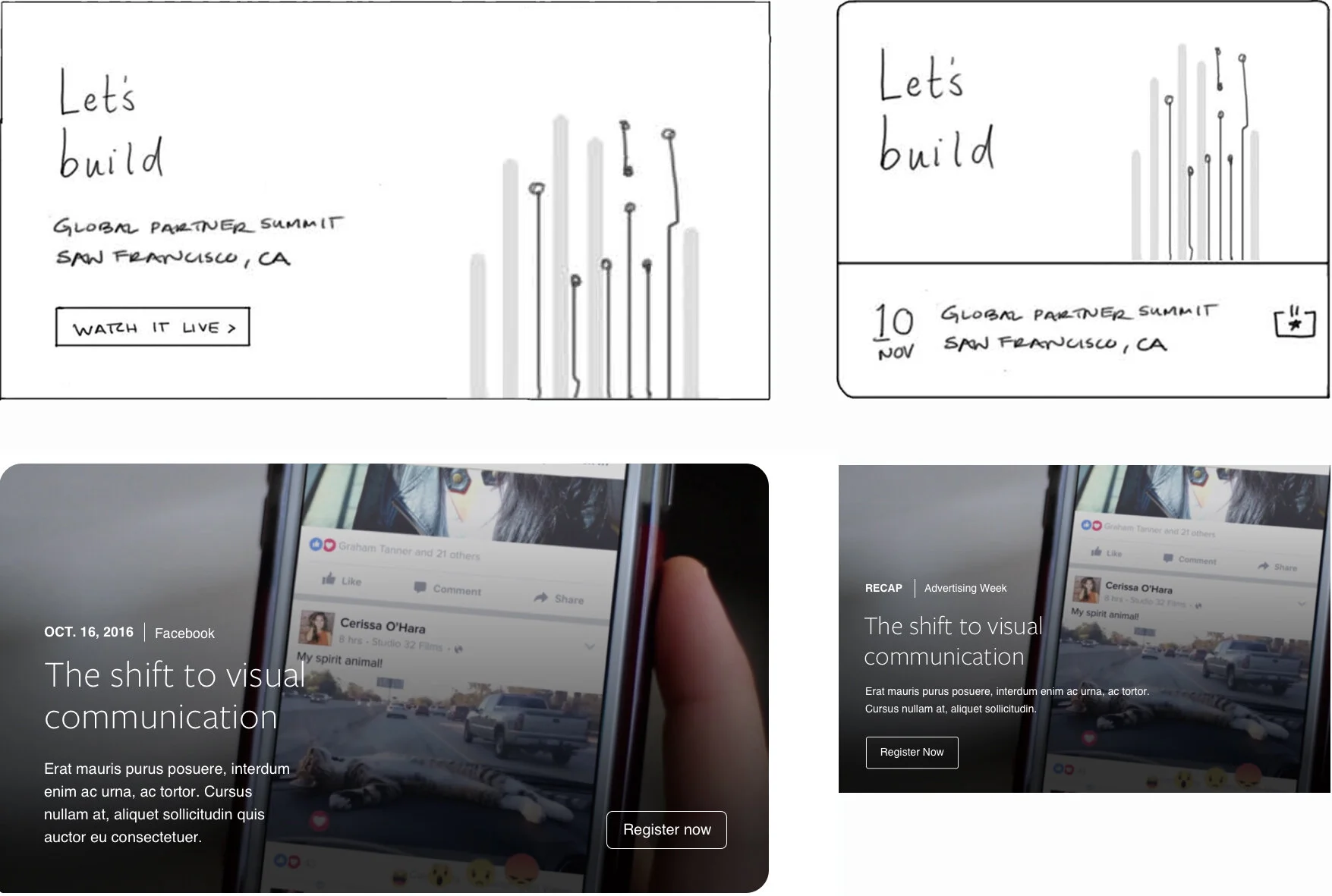 Dana J. Wright, Product Designer made this Facebook Business Card Design