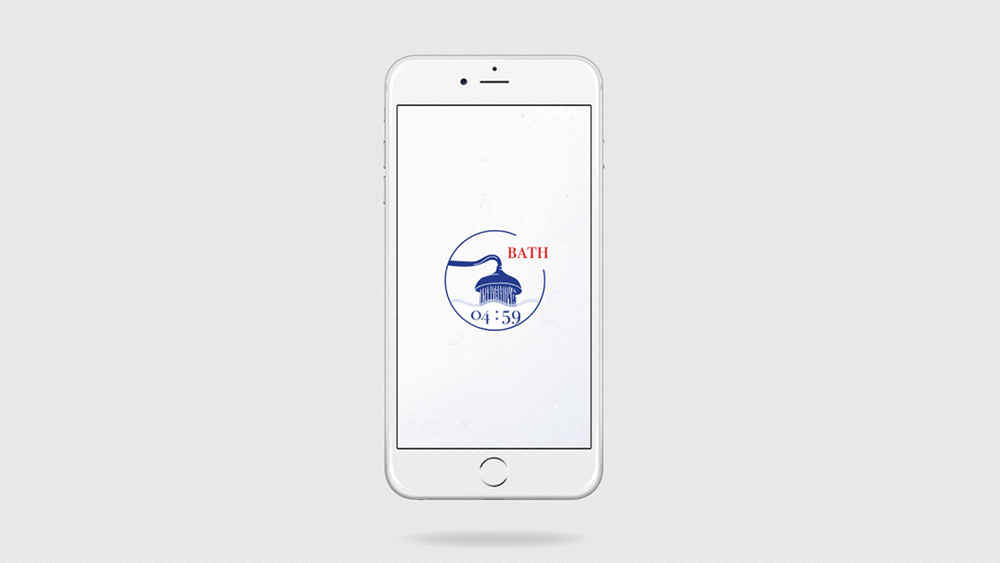 Dana J. Wright, Product Designer made this fluidi mobile app design animation