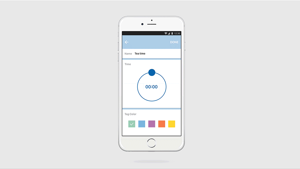 Dana J. Wright, Product Designer made this fluidi app