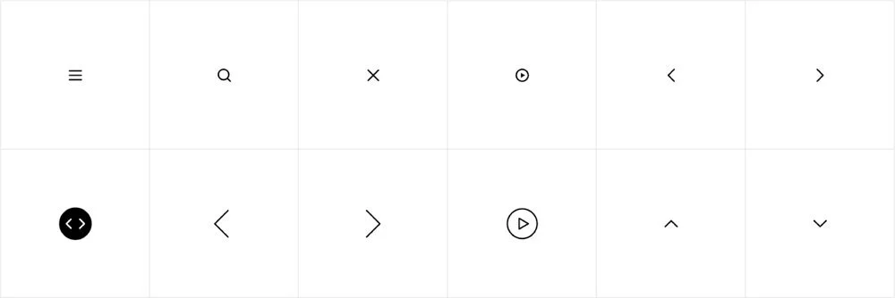 Dana J. Wright, Product Designer made these facebook icons