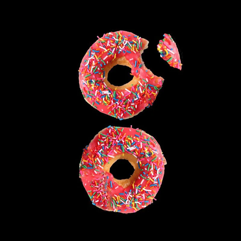 Dana J. Wright, Product Designer made this donut shaped like a g at facebook