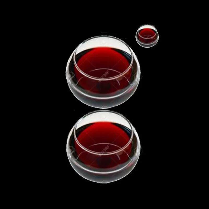 Dana J. Wright, Product Designer made this wine glass shaped g for facebook