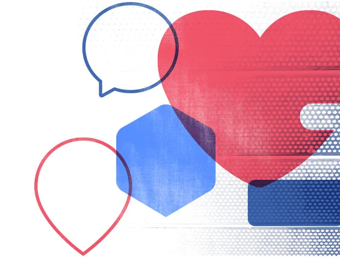 Dana J. Wright, Product Designer made these shapes for facebook