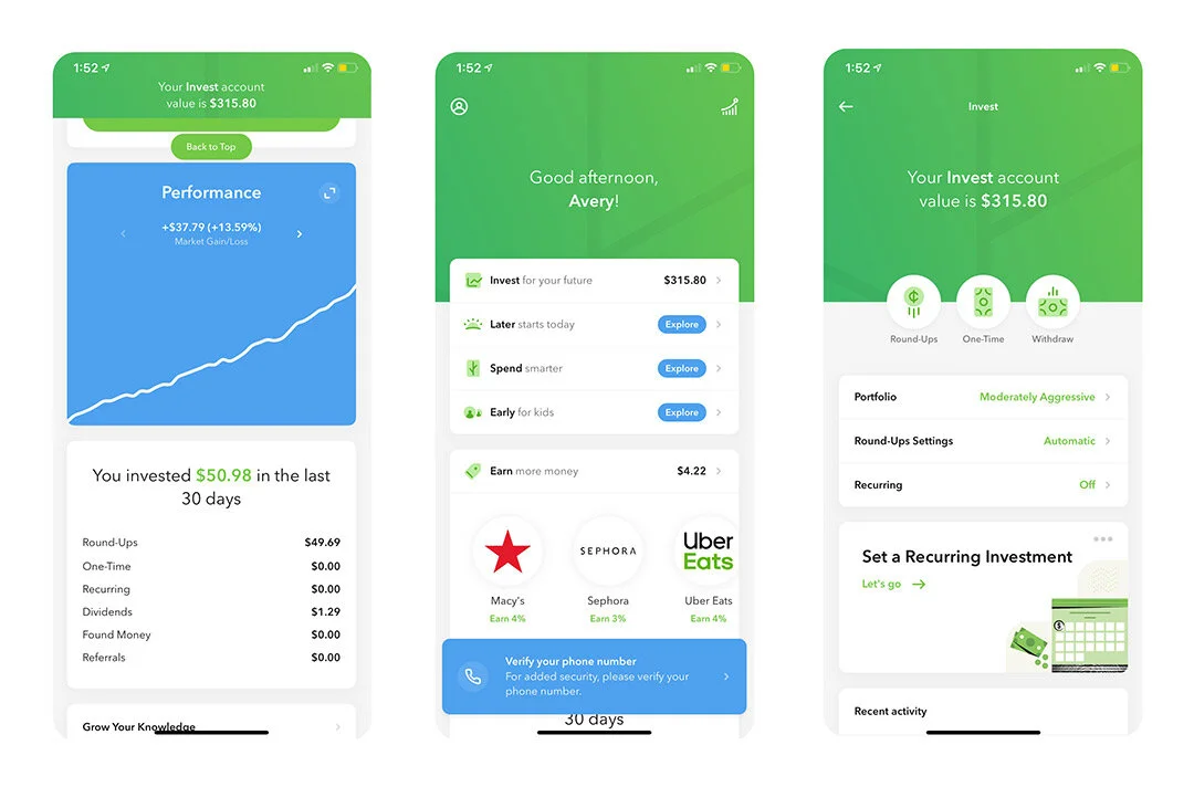 Dana J. Wright, Product Designer - Acorns App