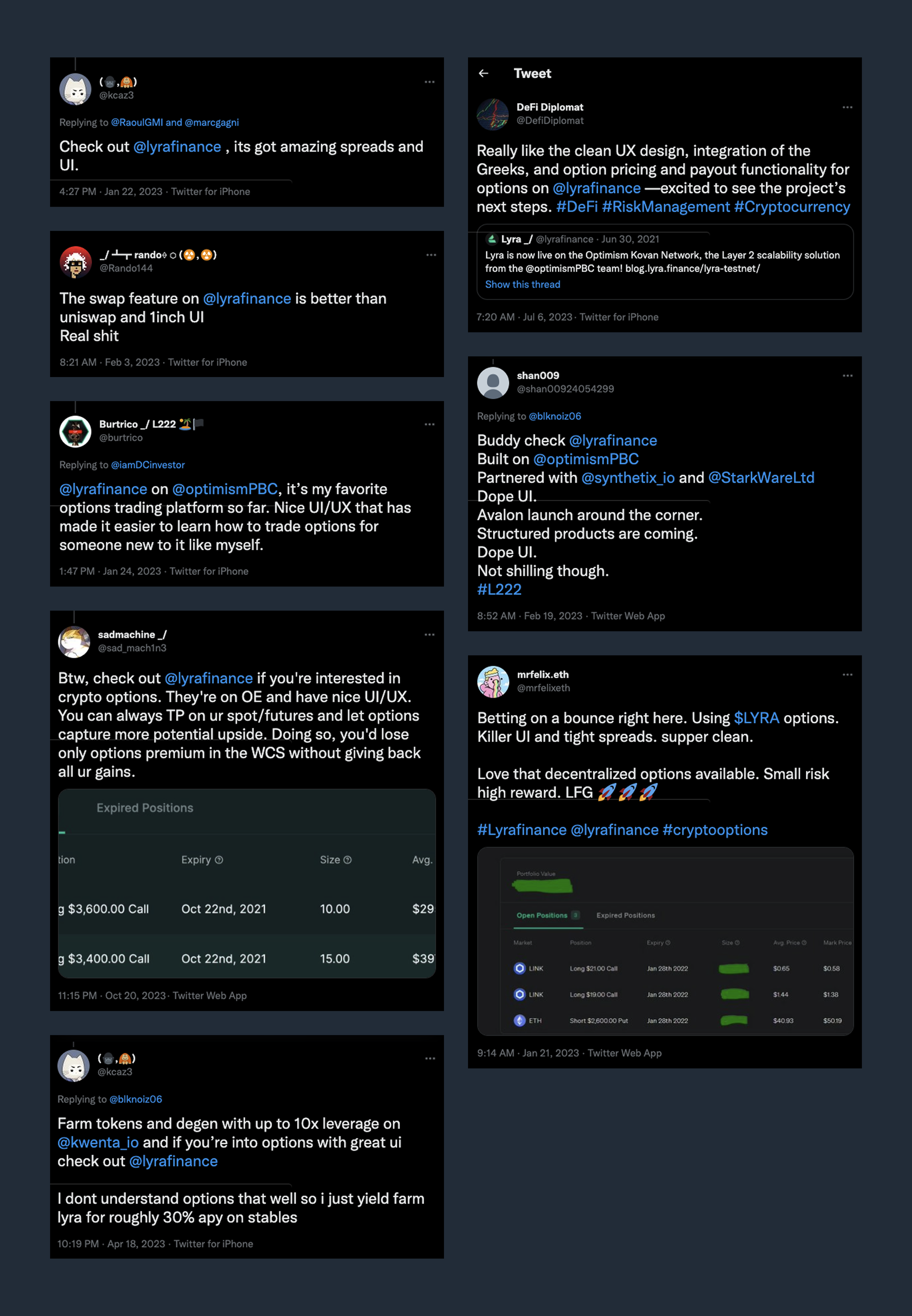Dana J. Wright, Product Designer - Lyra Finance - Crypto Twitter