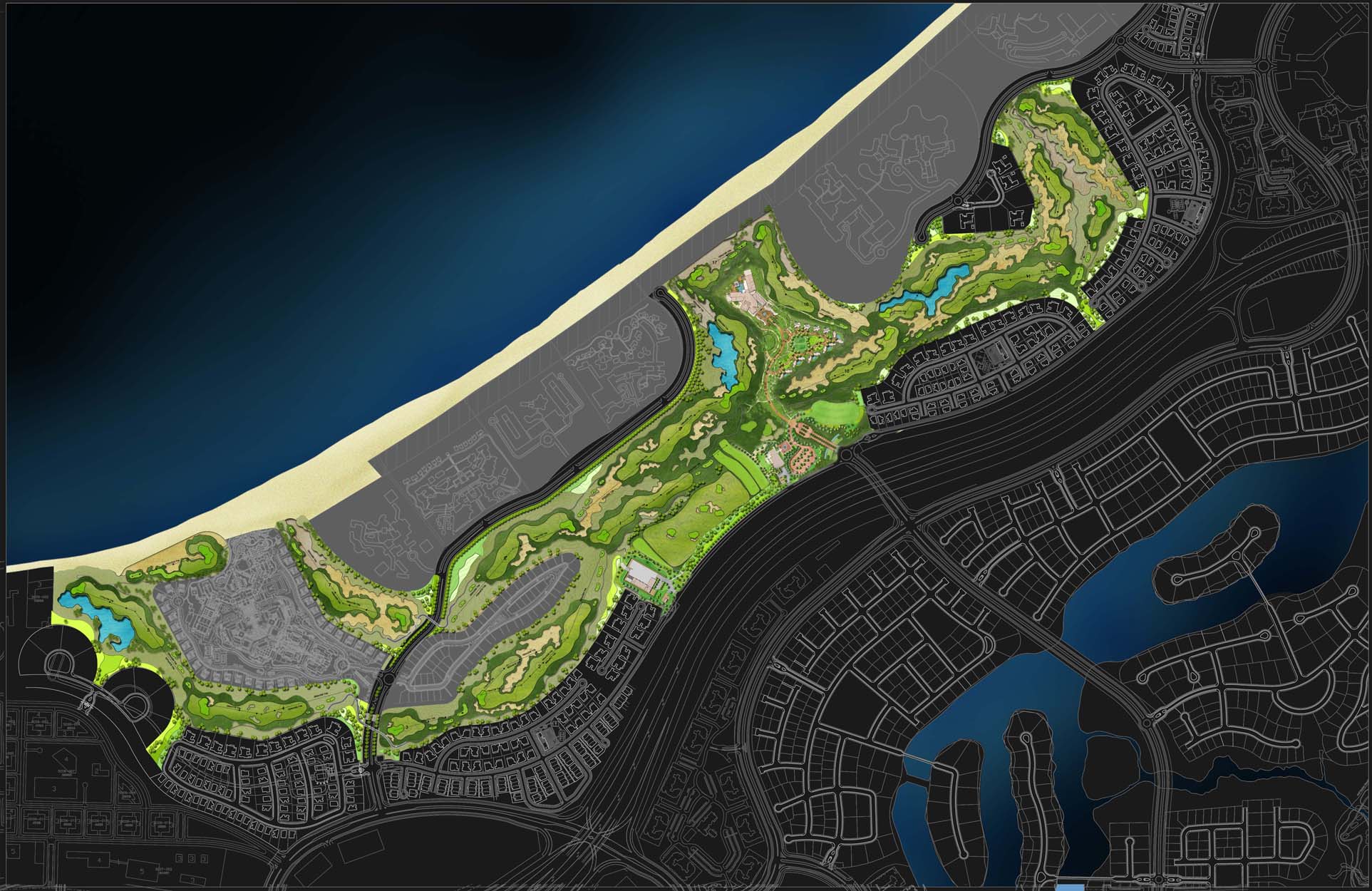 Saadiyat Beach Gary Player Golf Course, Abu Dhabi United Arab Emirates