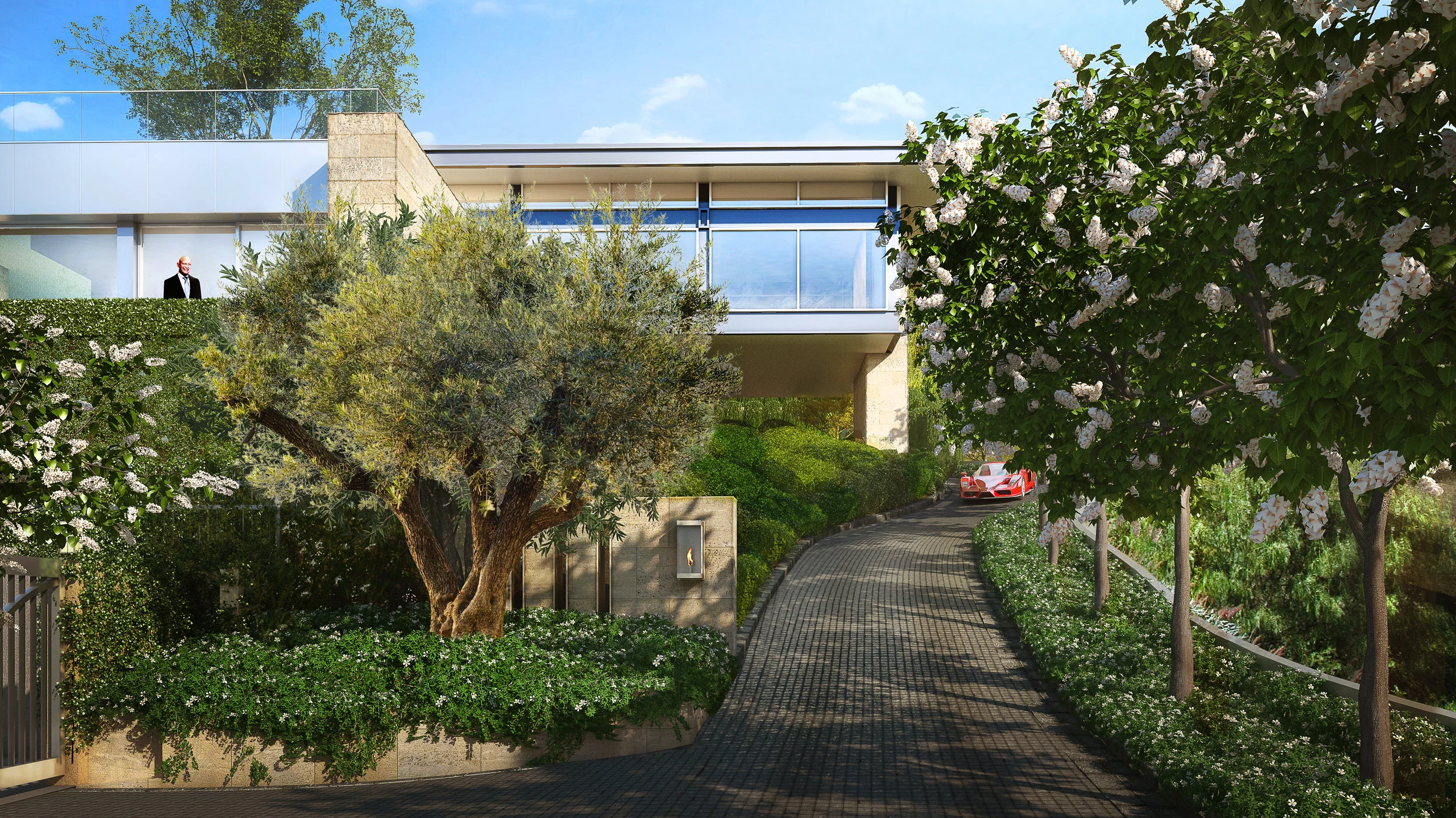 Hollywood Hillside Residence