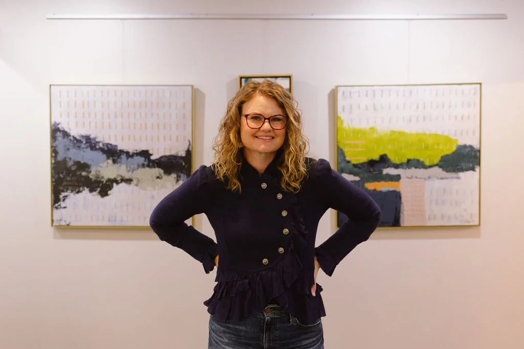 Abstract Expressionist Artist