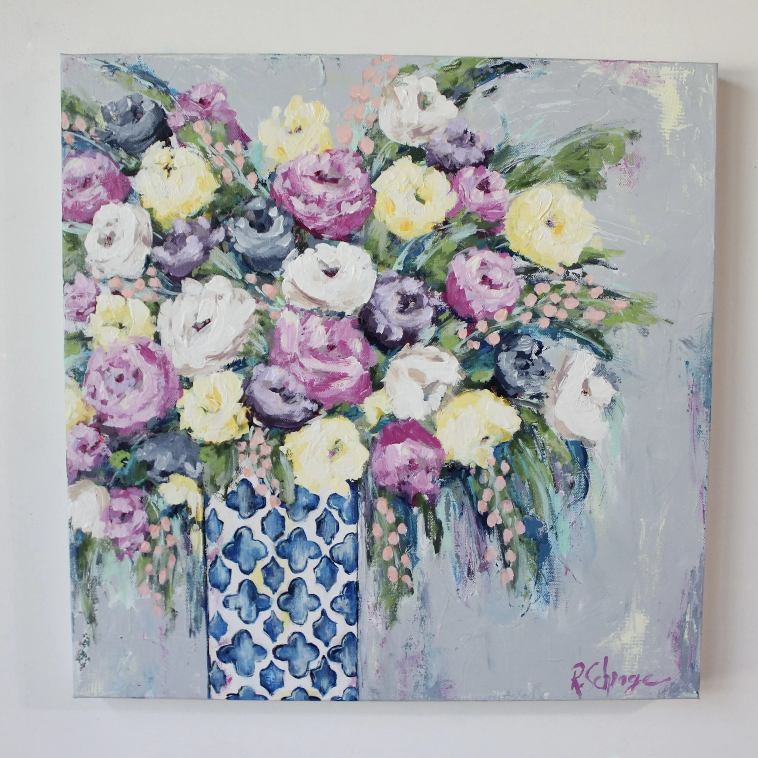 Custom Floral Painting