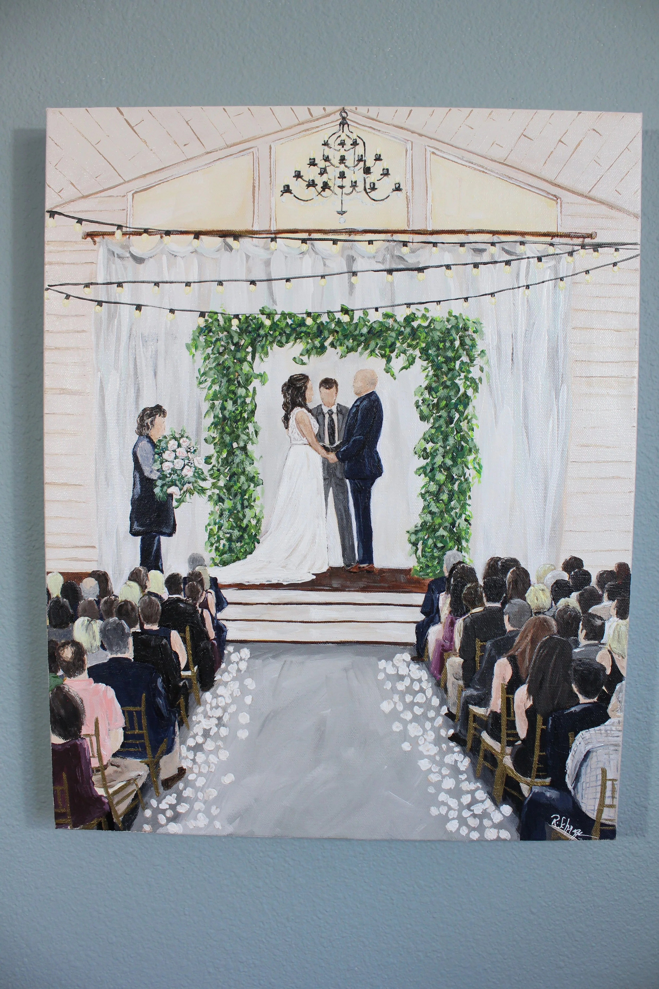 Custom Wedding Painting