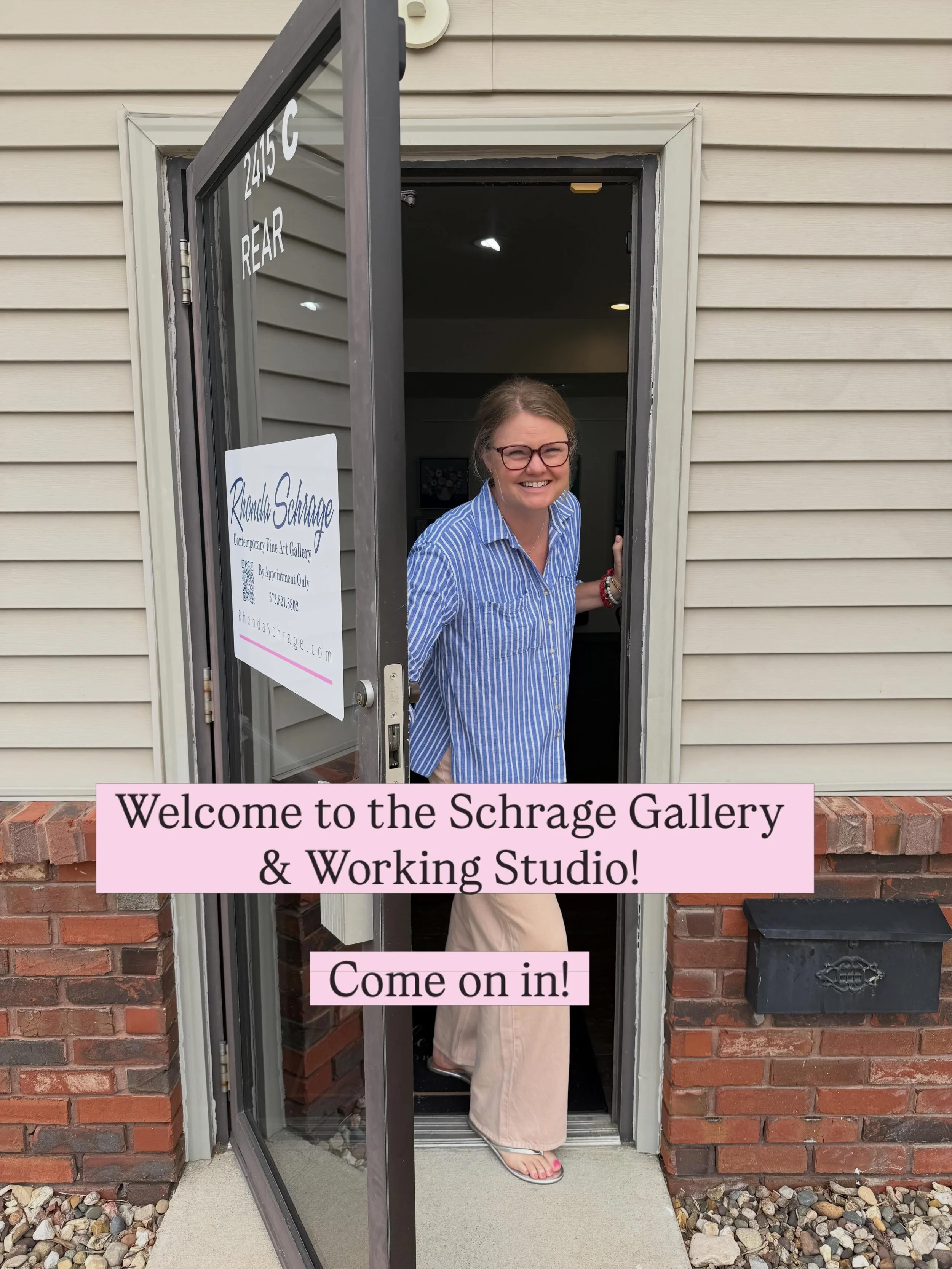 Come have a look at the new studio space! But first, a trip down memory lane to see the at-home studio spaces that brought me here! 

It all started in 2014. I cut my hours to part time to be more present for the kids and started praying for somethin
