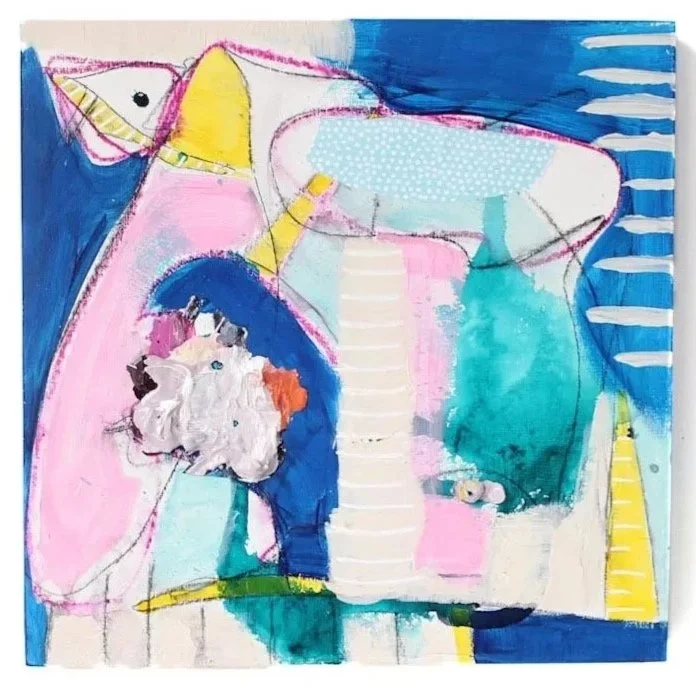 A Day At The Beach; 10x10