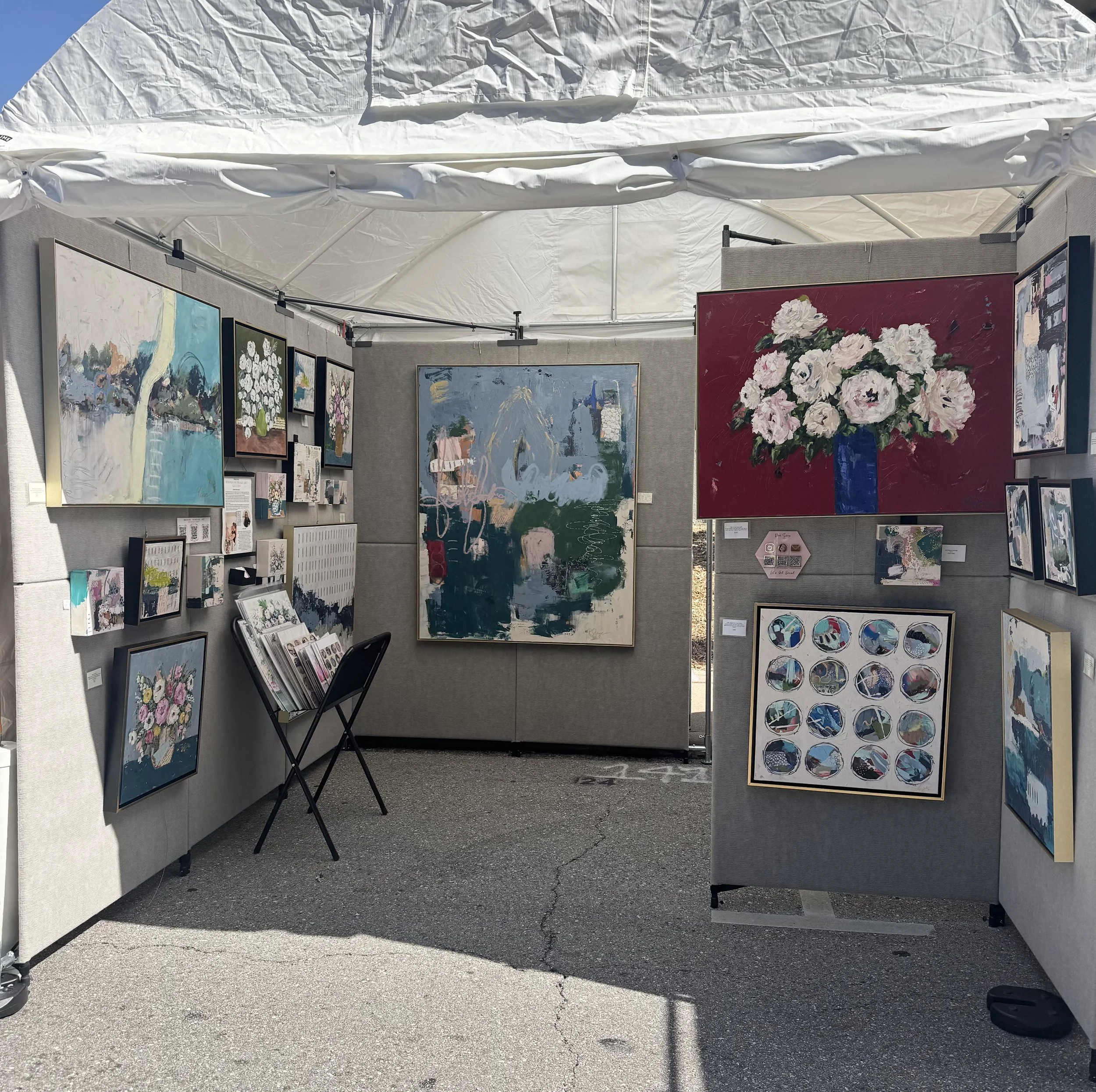 Art in the park announcement