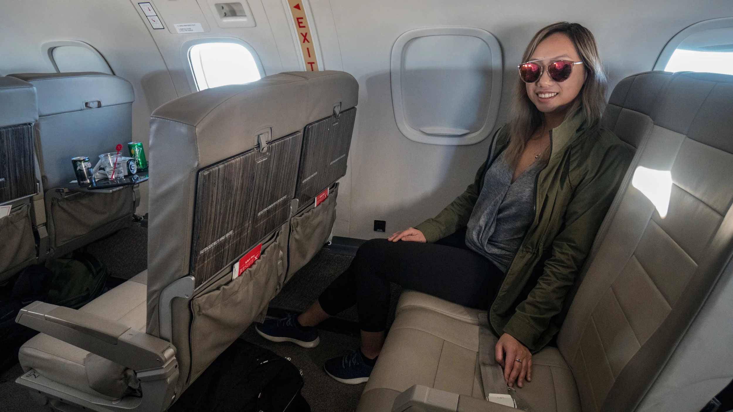 JetSuiteX Review SemiPrivate Jet Experience (LAS to OAK) Embraer