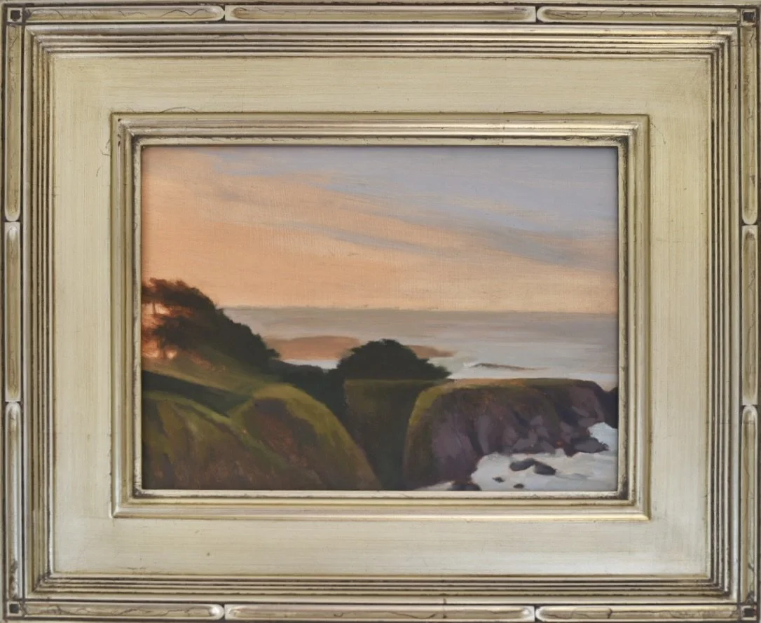 Mendocino Calm | 9x12 | Oil on panel