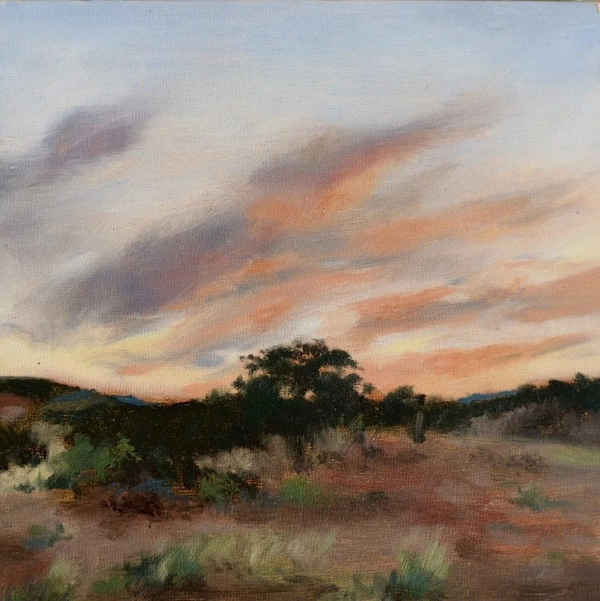 High Desert | 6x6 | Oil on panel