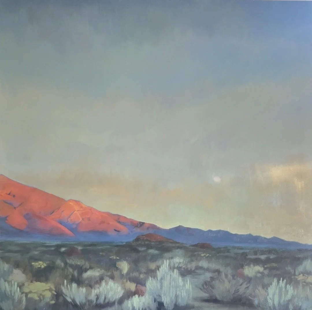 Lone Pine, Alabama Hills | 36x36 | Oil on canvas