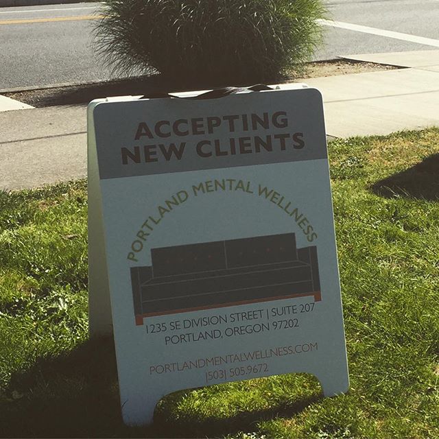 You can find us on the corner of SE 12th and Division. #portland #pdx #portlandoregon #mentalhealth #portlandmentawellness #therapy #counseling #psychology #wellness #divisionstreet