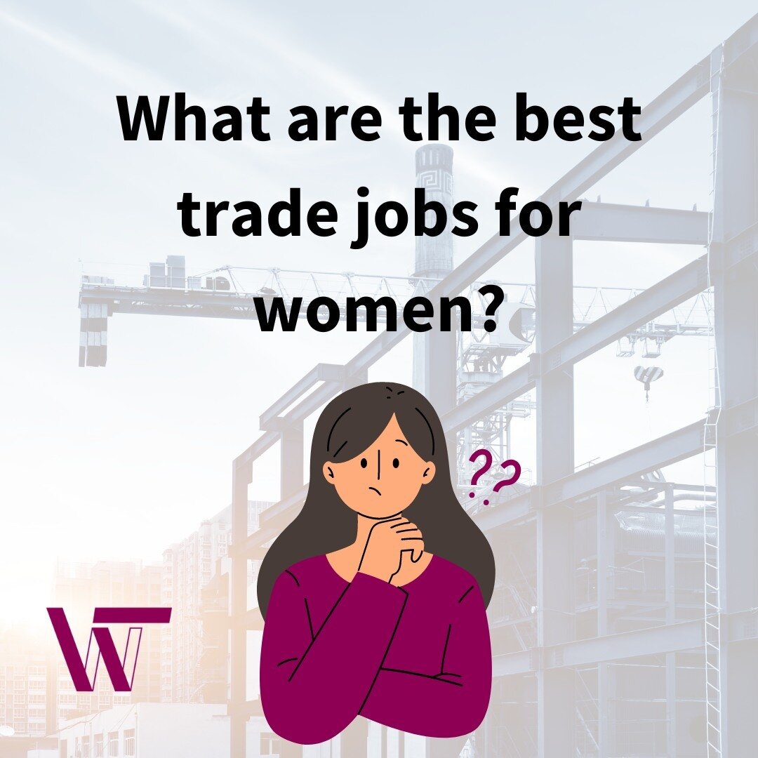 What trades are best for women?

We believe that women can choose any job we put our mind to. So, any of the trades could be for you - and we encourage you to find one that lights you up and makes you excited! Give it a go!