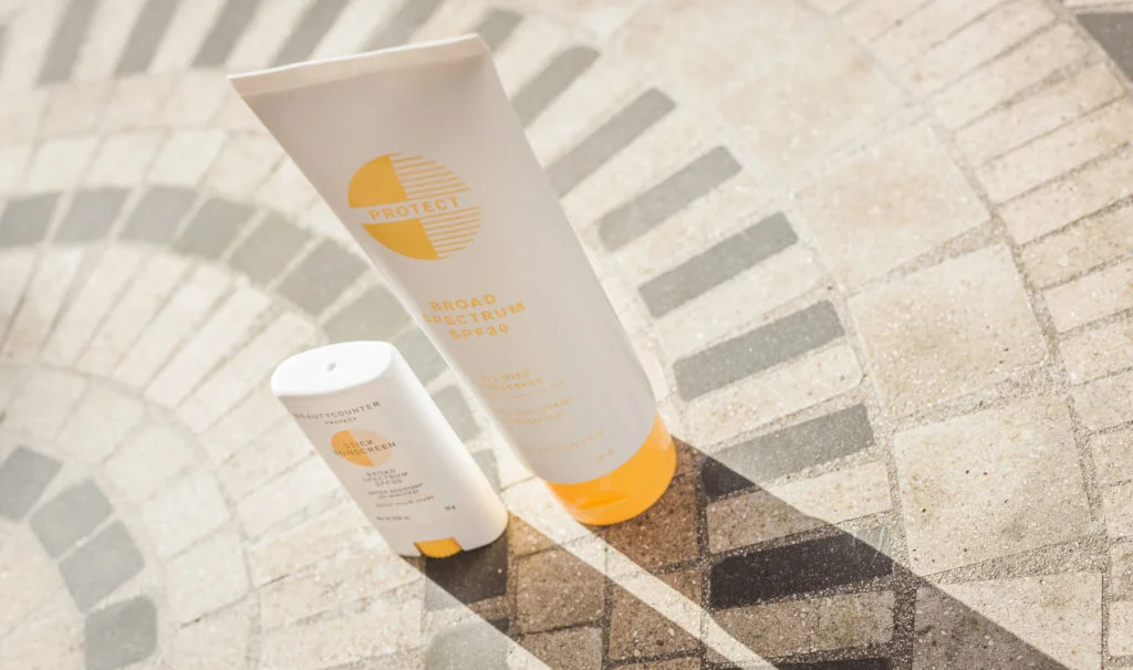 belly buttons and babies sunscreen