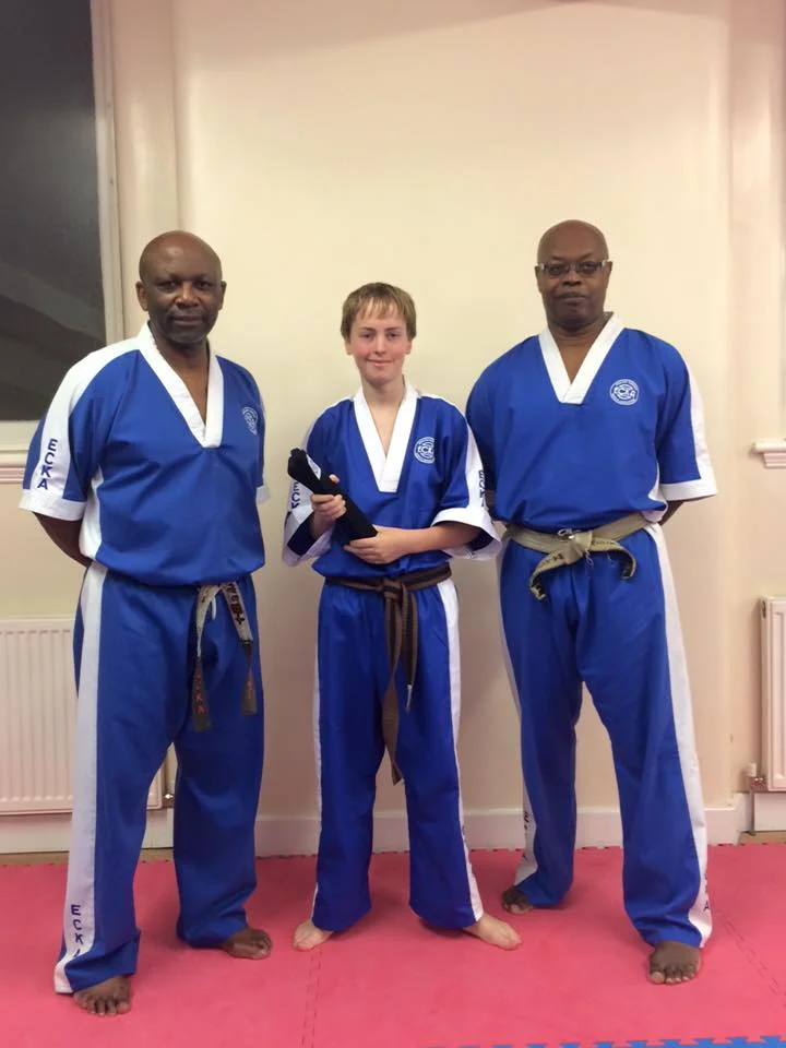 Dylan passes his ECKA Black belt