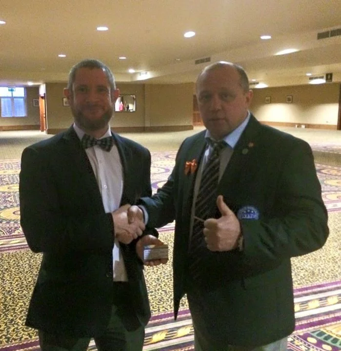 Sensei Geoff Referees in WAKO World Championships