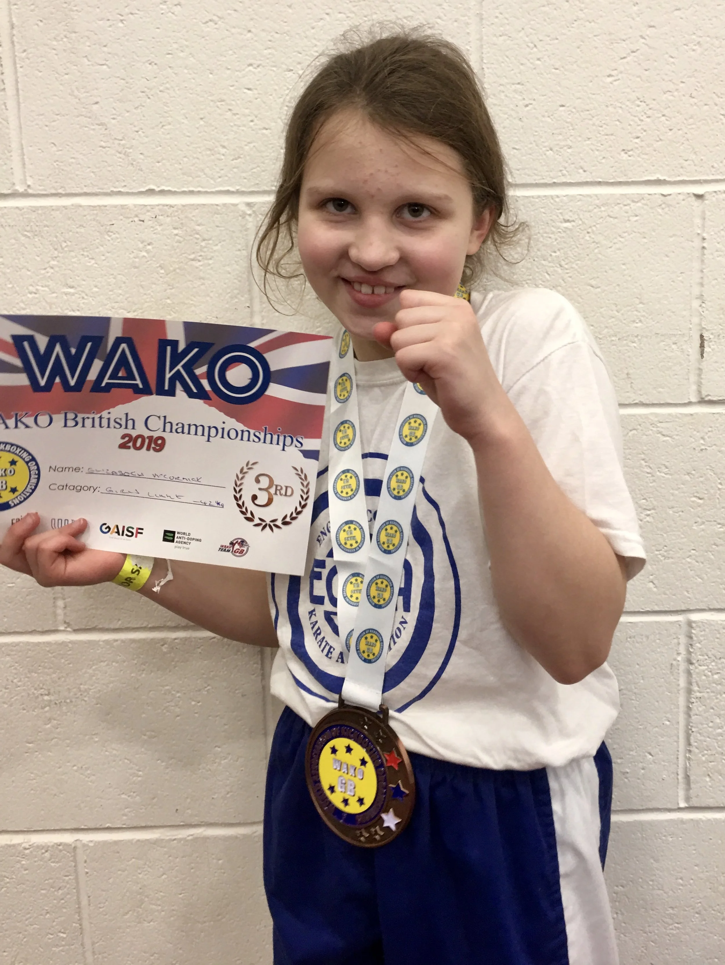 Lizzie gets British Championship Bronze!