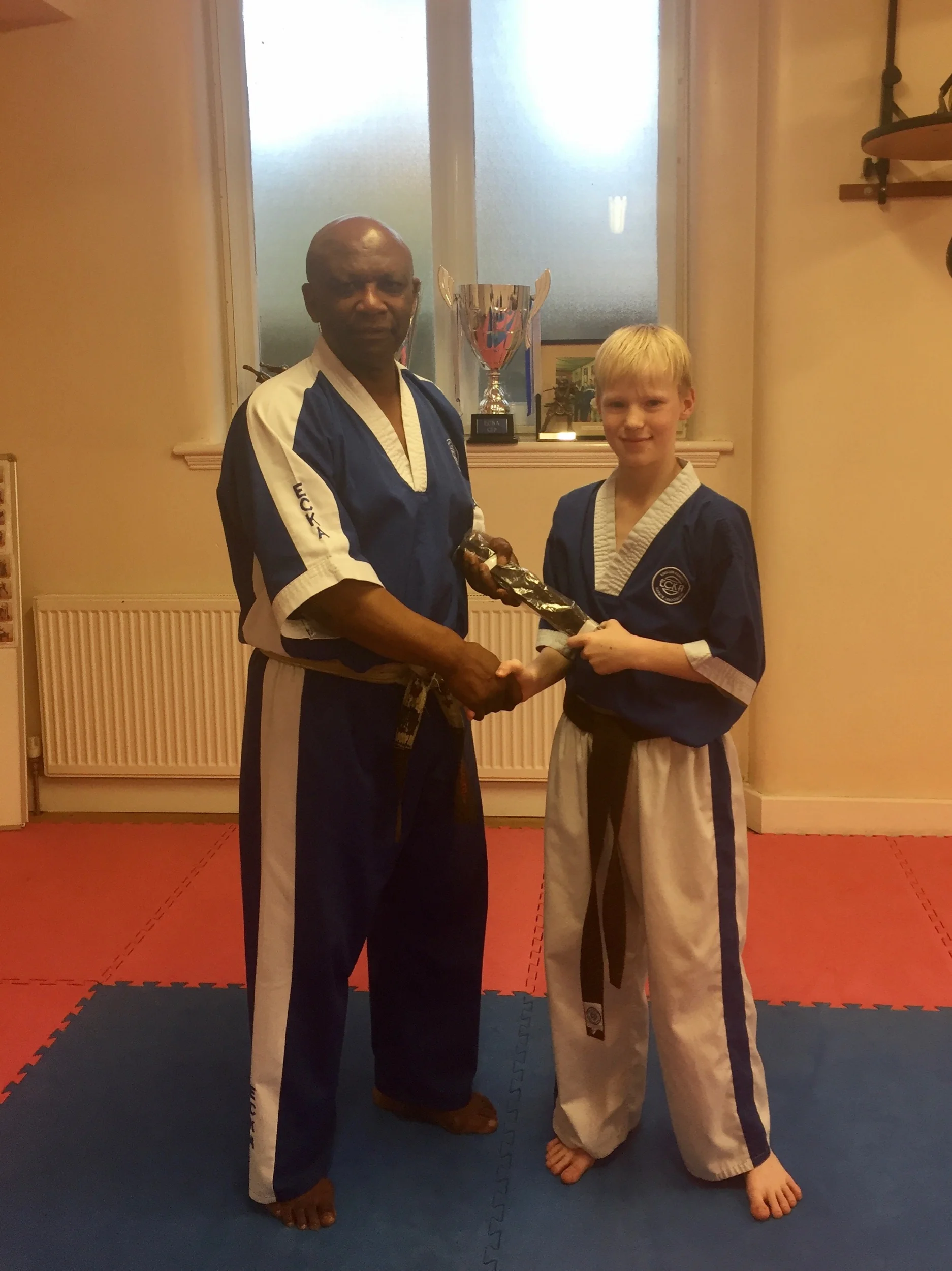 Ryan passes his 1st Kyu