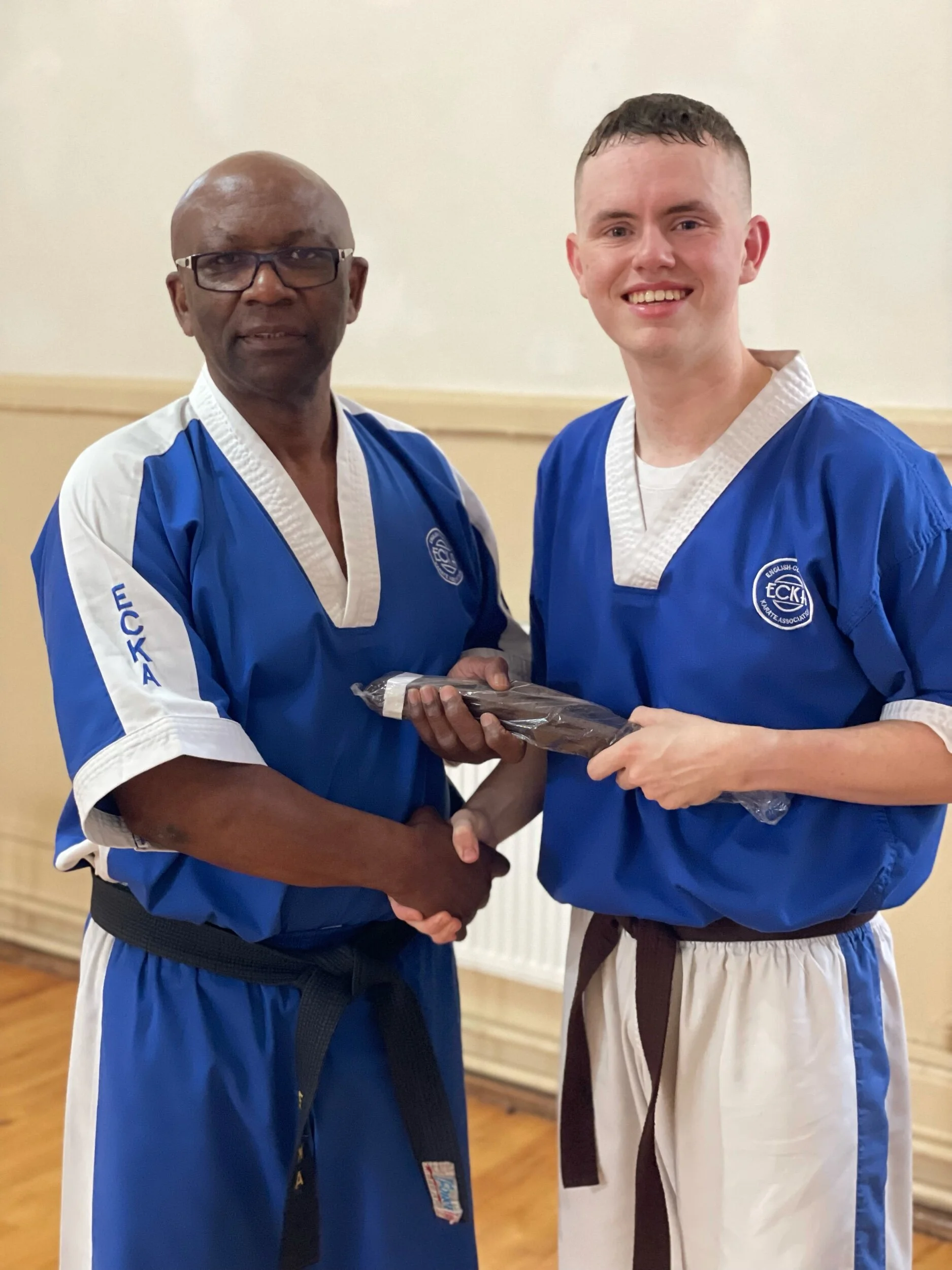 Edward passes his 1st Kyu