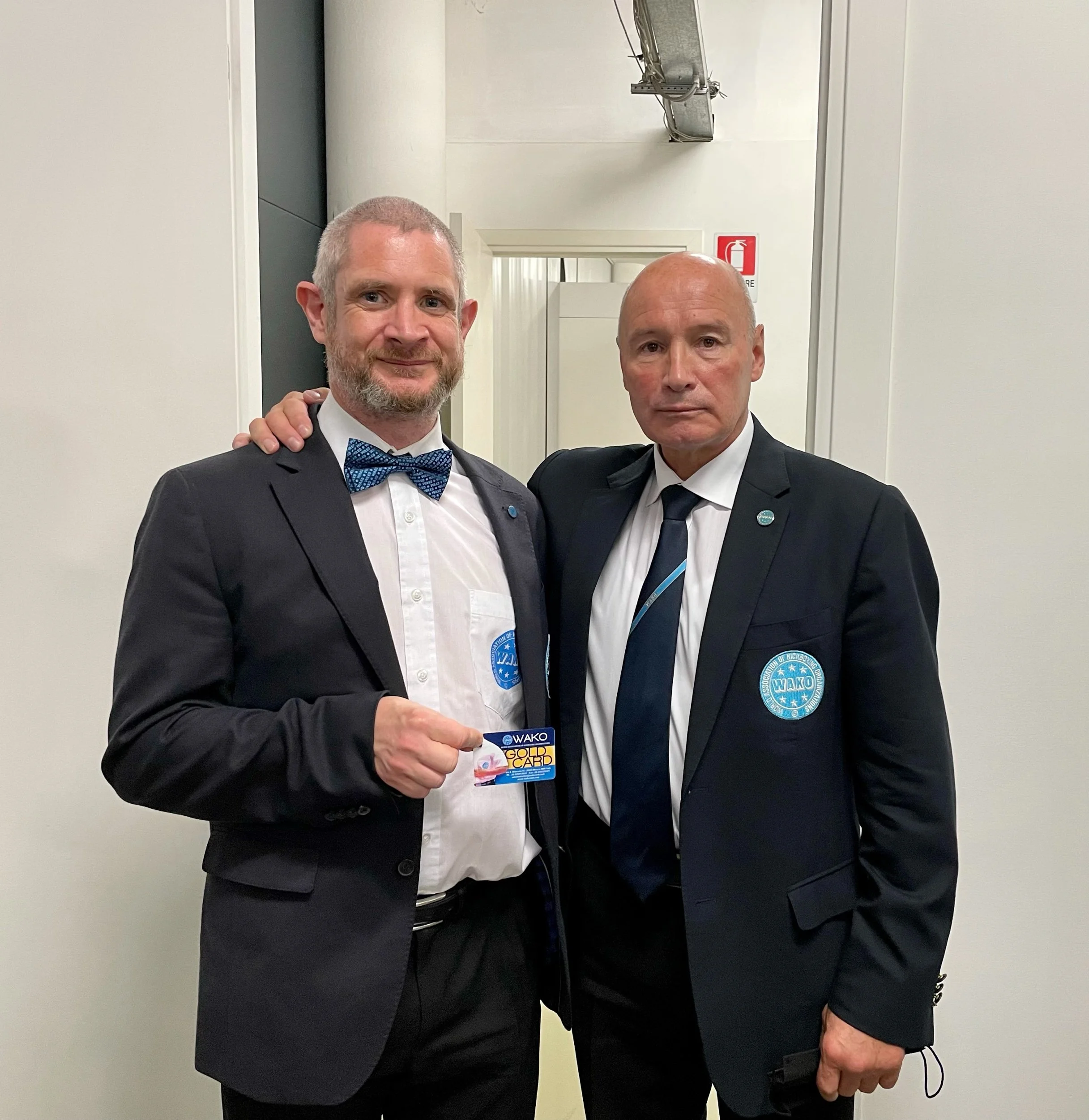 Sensei Geoff is an International A Class referee