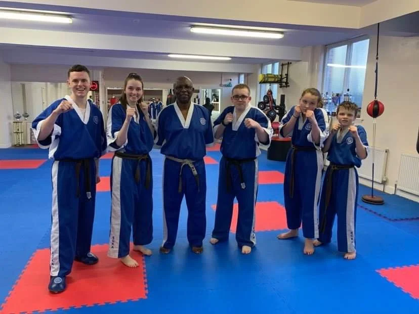 Dragons train for black belt