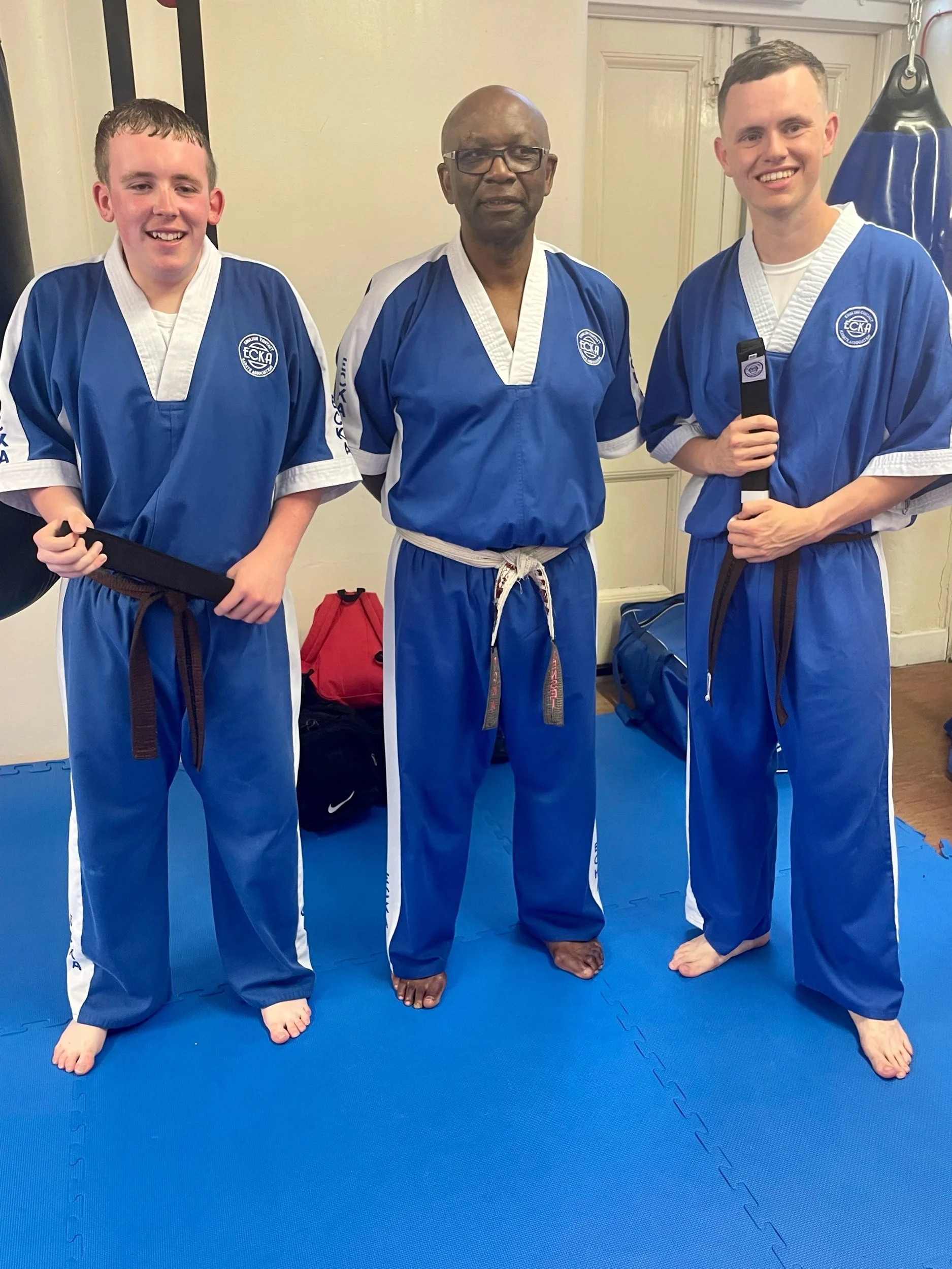 New ECKA Black belts