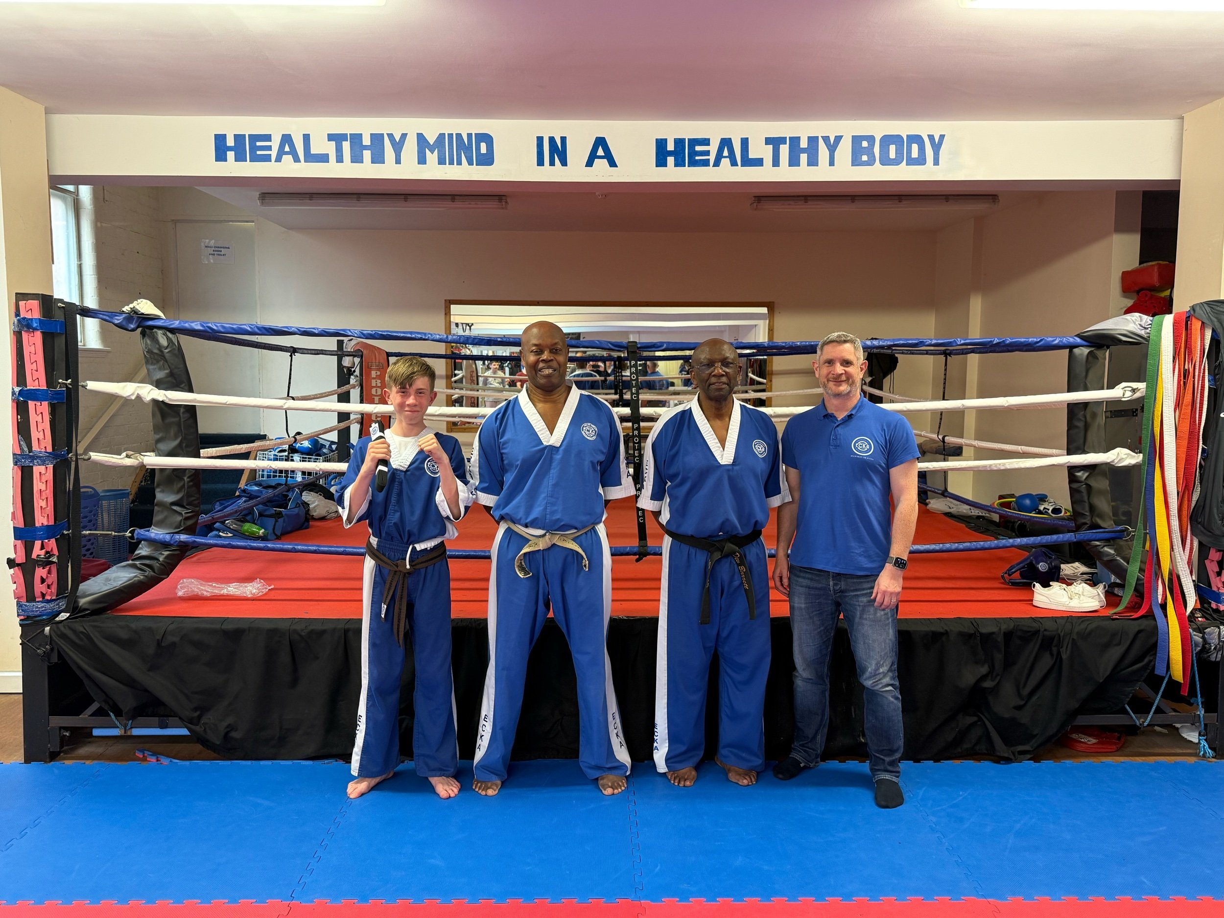 Damon passes black belt