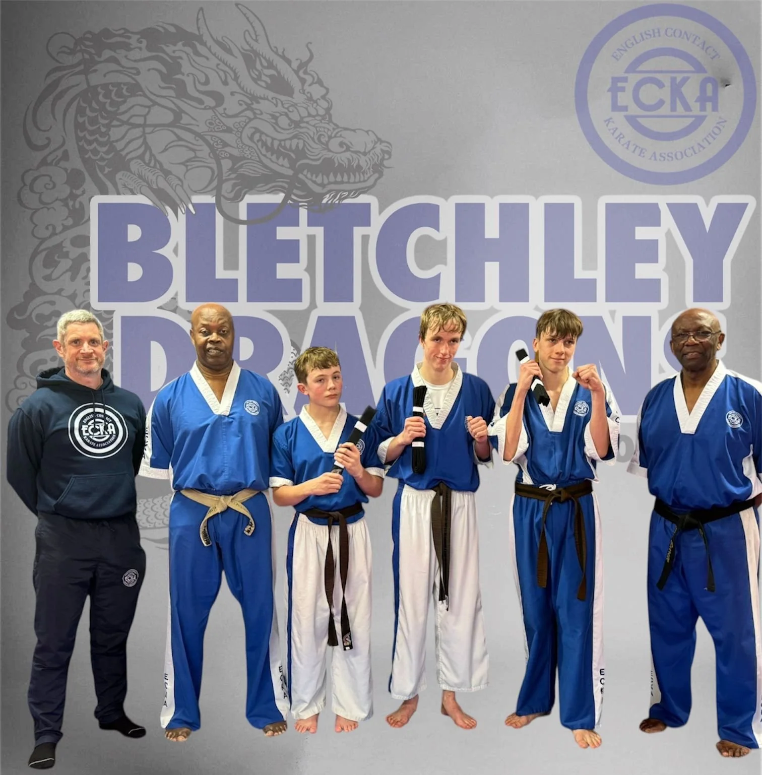 New ECKA black belts