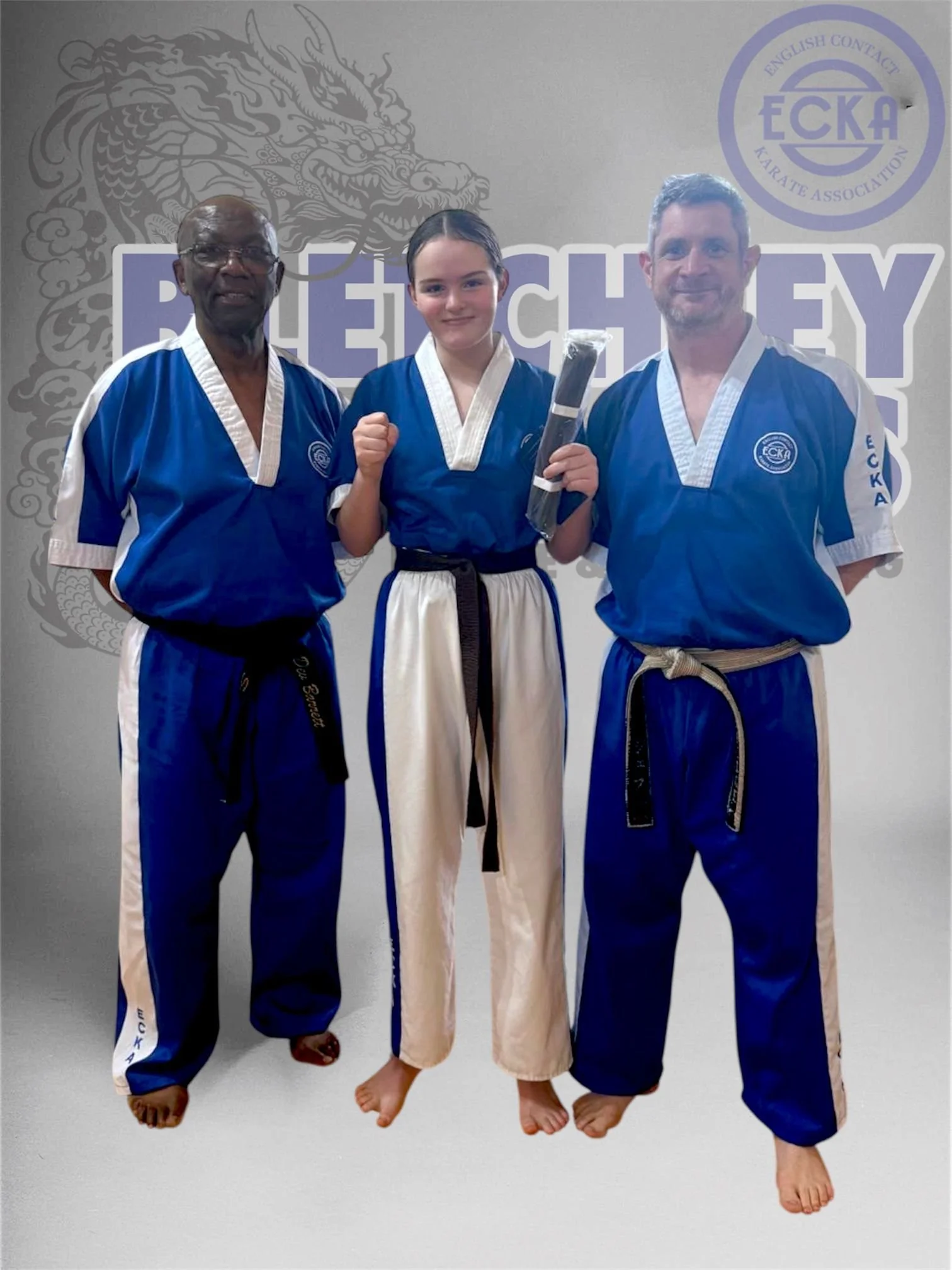 Lottie passes 1st Kyu 